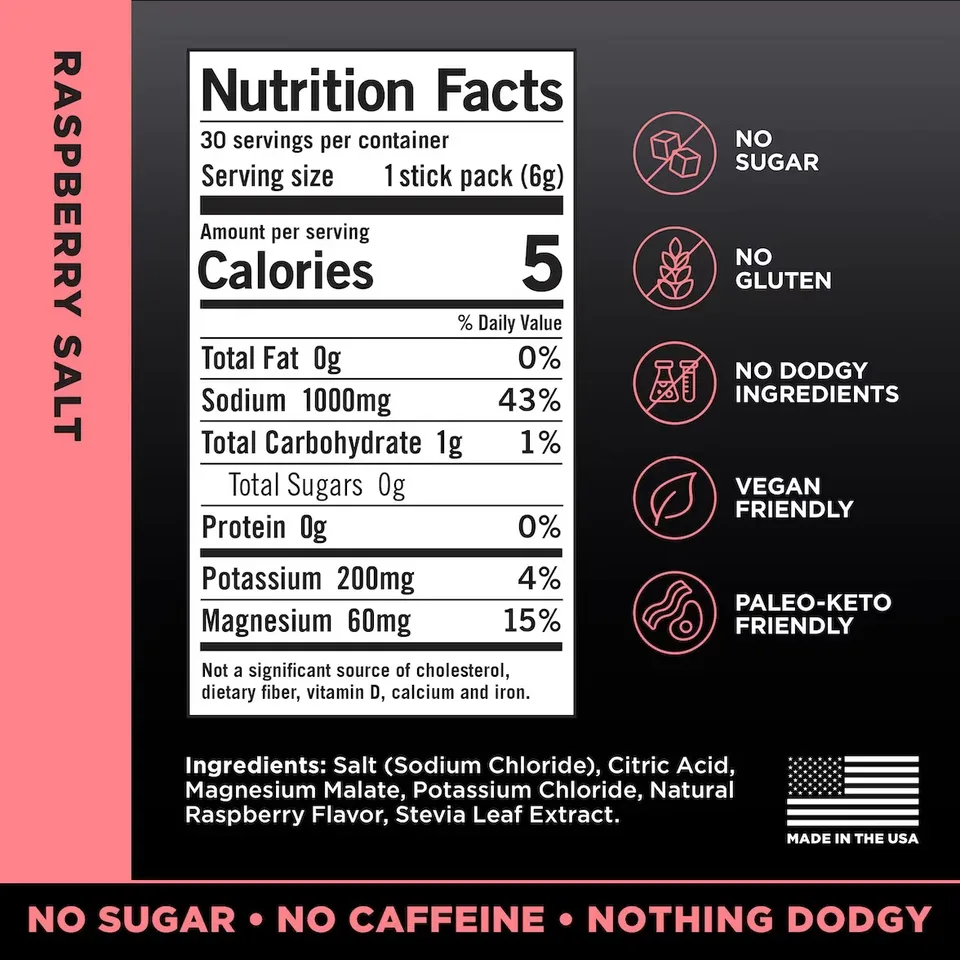 LMNT Zero Sugar Electrolytes Drink Mix