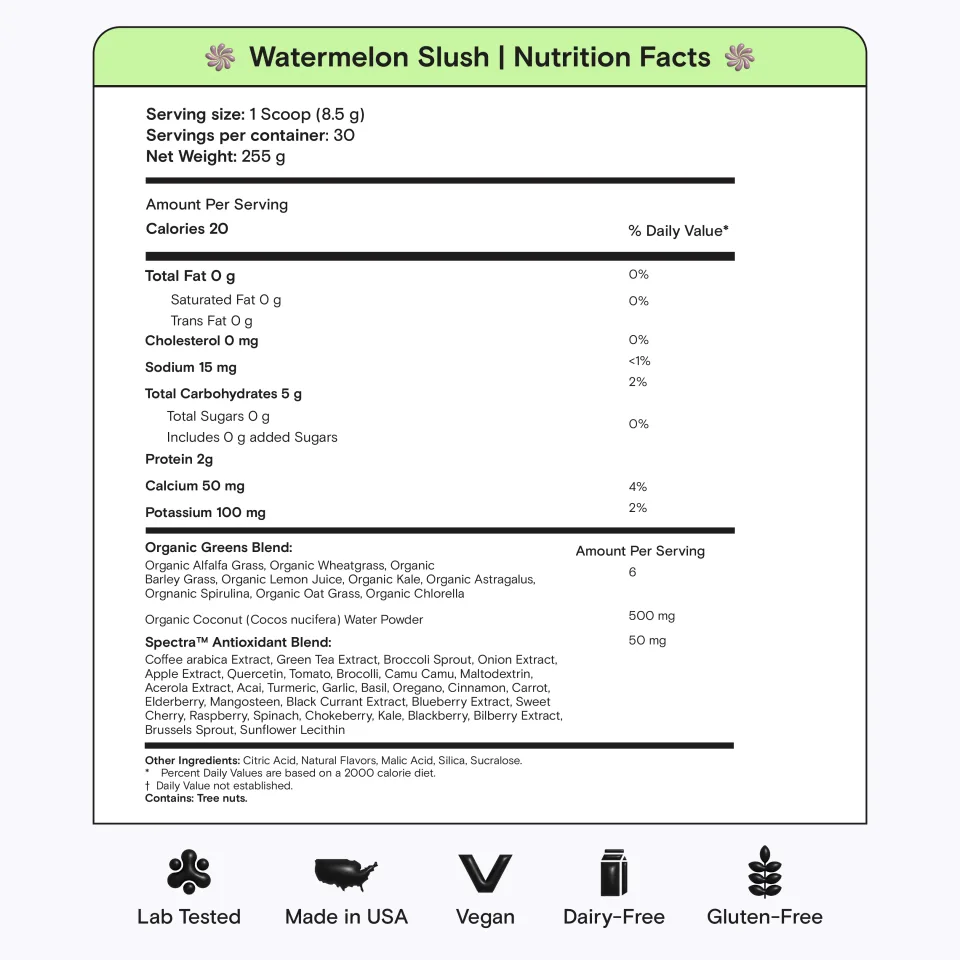 Kiala Nutrition Super Greens Powder