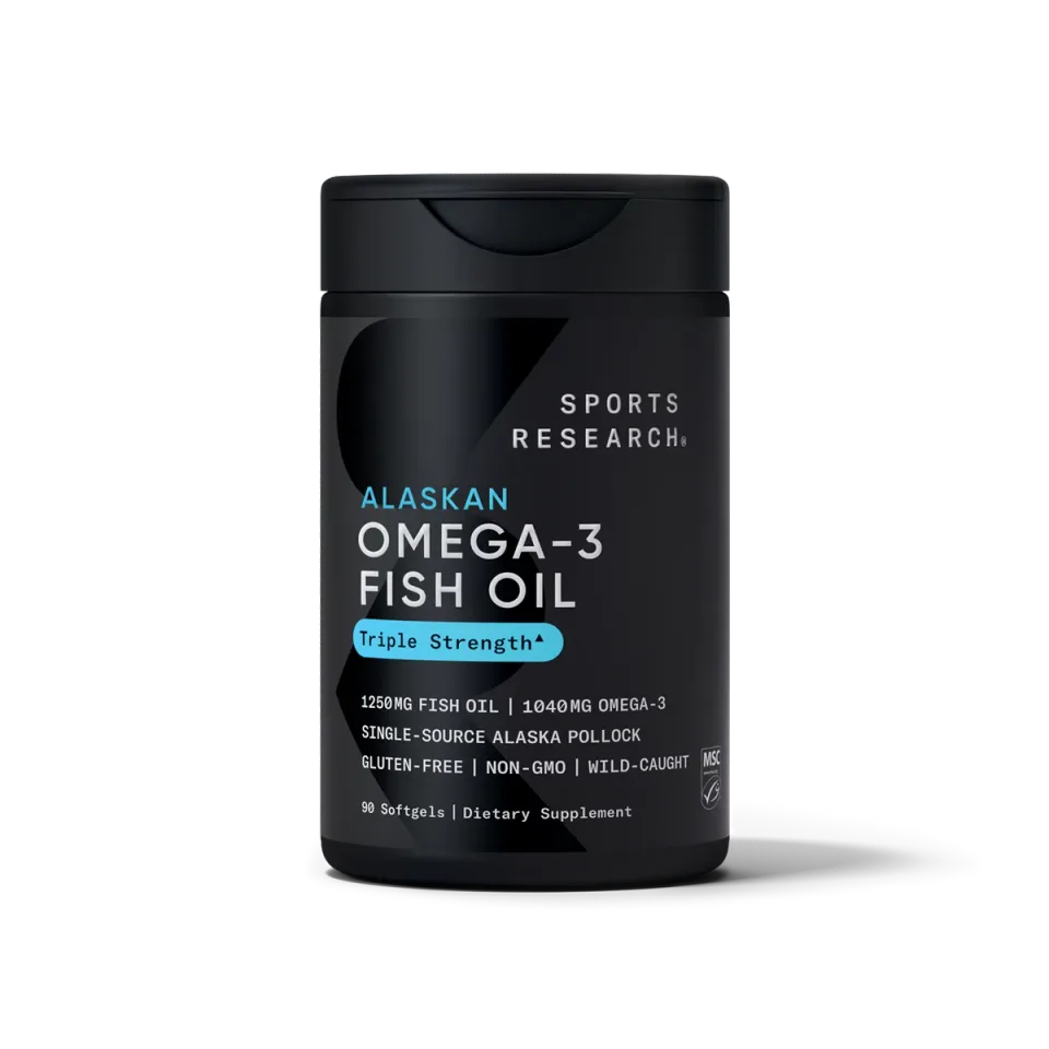 Sports Research Triple Strength Omega-3 Fish Oil